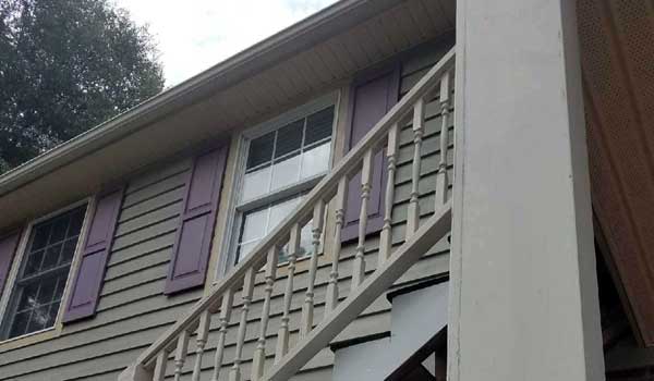 painted railing
